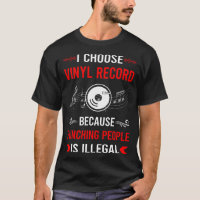 Bater em disco de vinil