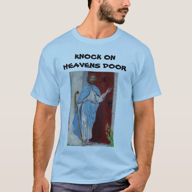 CAMISETA BATER NA PORTA DOS CÉUS (Frente)
