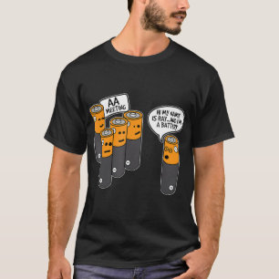 Camiseta Bateria Alcoólica AA Encontrando Novelty Engraça