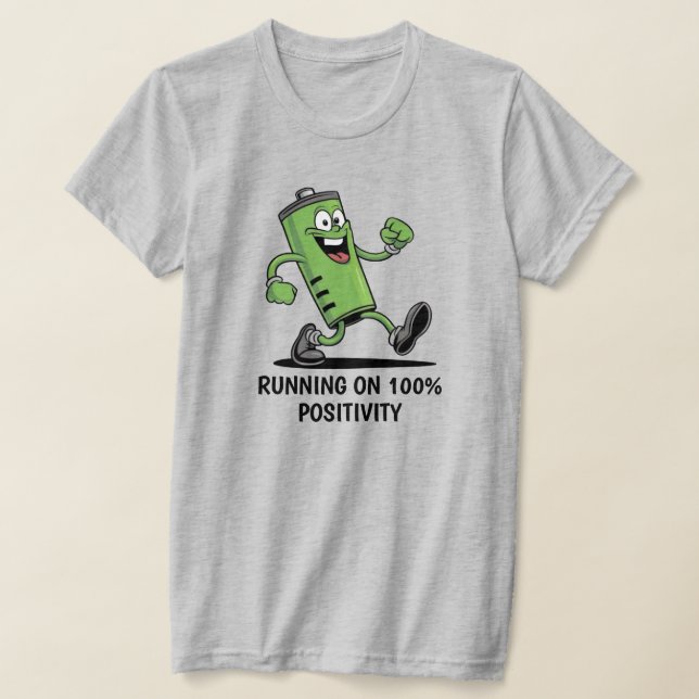 Camiseta Bateria carregada (Postura )