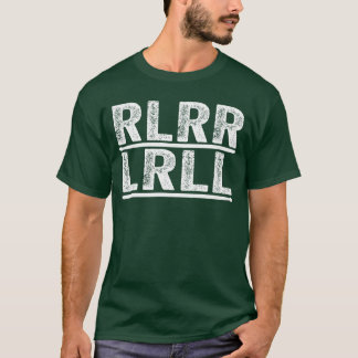 Camiseta Bateria de bateristas RLRR LRLL RLRR LRLL vinta