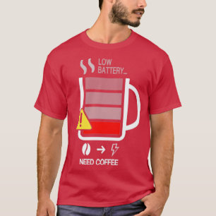 Camiseta Bateria de café