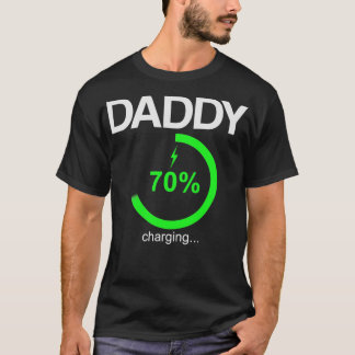 Camiseta Bateria de pai carregando Novelt Gráfico Pai Engra