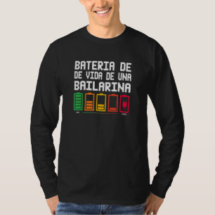 Camiseta Bateria De Vida De Uma Bailarina