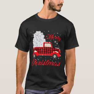 Camiseta Bateria de Xadrez Vermelha de Buffalo Feliz Toilet