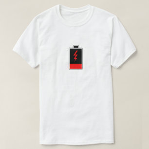 Camiseta Bateria fraca