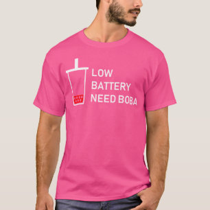 Camiseta Bateria fraca - Precisa de Boba V2