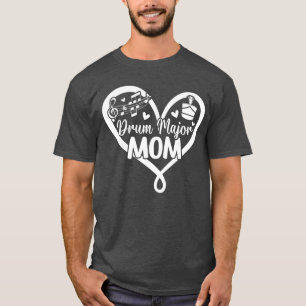Camiseta Bateria Principal Mãe Coração Bateria Principal Mã