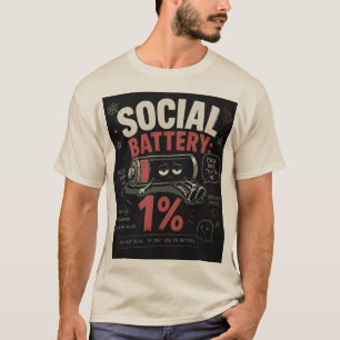 Camiseta Bateria Social: 1% 