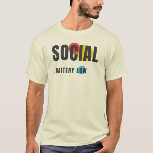 Camiseta BATERIA SOCIAL BAIXA Desenho Gráfico Moderno de