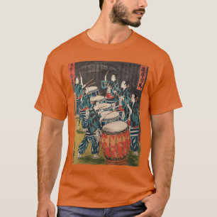Camiseta Bateria Taiko Cultura Japonesa Japão Música de Tam