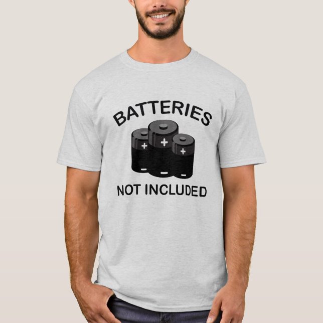 Camiseta Baterias Não Incluídas (Frente)