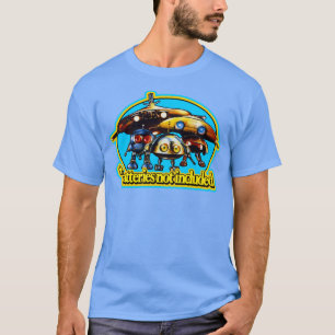 Camiseta Baterias não incluídas em robôs