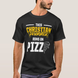 Camiseta Baterista Cristão Igreja Adoração Tocador de Bater
