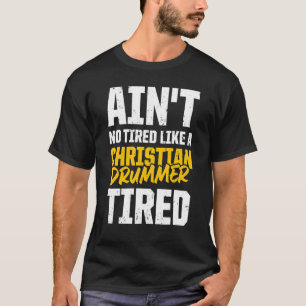 Camiseta Baterista Cristão Igreja Adoração Tocador de Bater