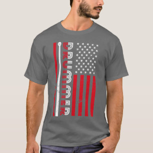Camiseta Baterista de Sinalizador EUA