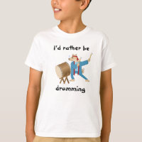 Baterista de Taiko do cão dos desenhos animados do