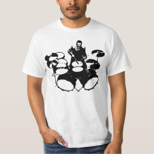 Camiseta Baterista do jazz