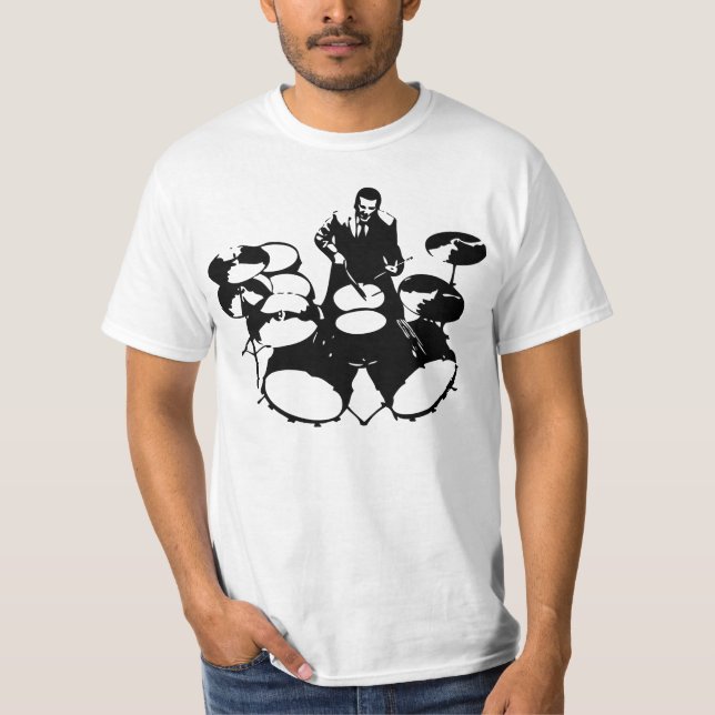 Camiseta Baterista do jazz (Frente)