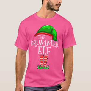 Camiseta Baterista Elf Group Correspondente à Família Prese
