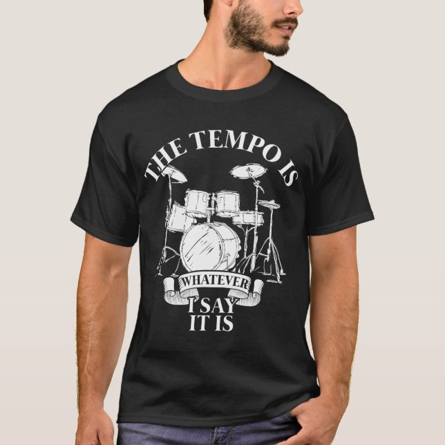 Camiseta Baterista tempo (Frente)