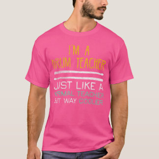 Camiseta Bateristas engraçados Drumeacher Música Percussão
