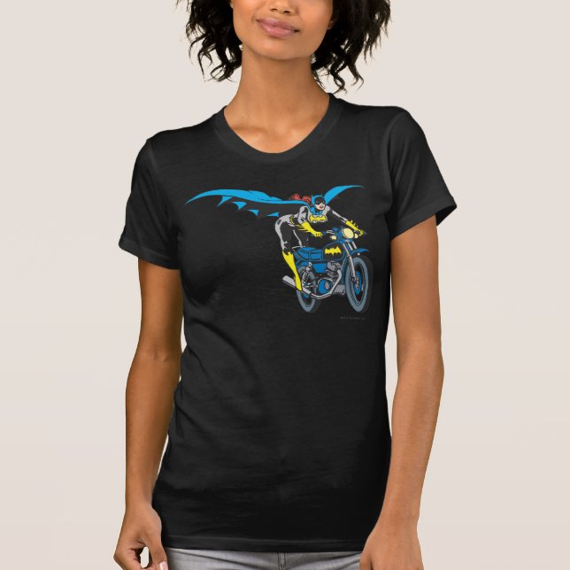 Camiseta Batgirl on Batcycle (Frente)