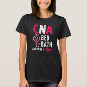 Camiseta Bath Ced CNA E Muito Além Da Enfermagem Certificad