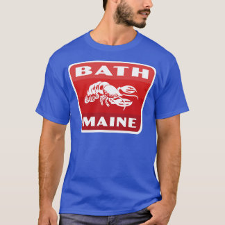 Camiseta Bath Maine - Crachá Vermelho