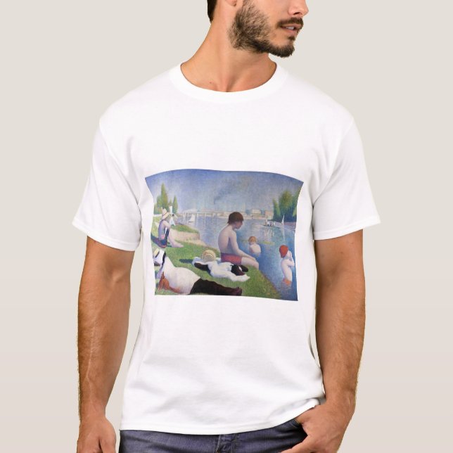 Camiseta Bathers in Asnieres, Seurat (Frente)