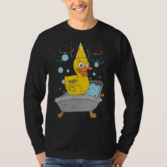 Camiseta Bathtub Duckie Bath Toy Ducky Rubber Duc (Frente)