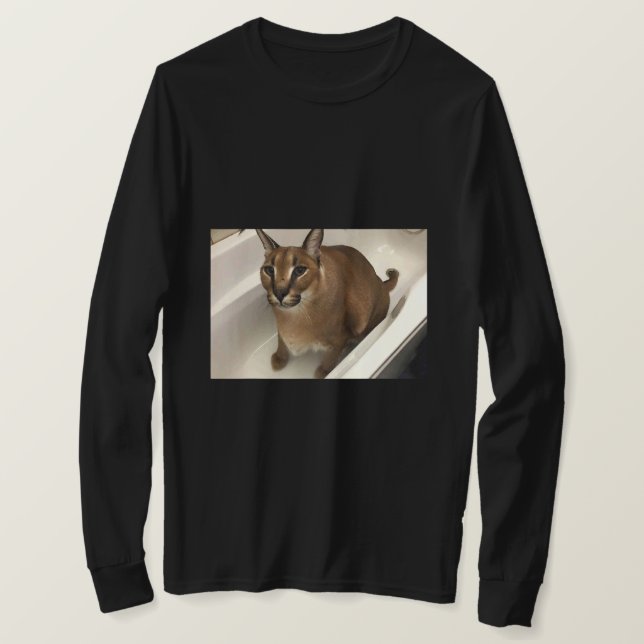 Camiseta Grande Floppa Meu Amado Gato Caracal