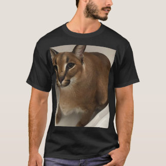 Camiseta Bathtub Mais Corajoso Grande Floppa Meu Amado Gato