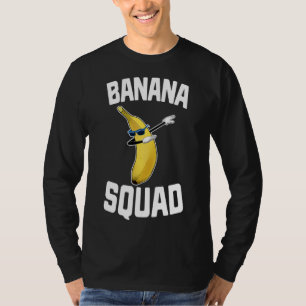 Camiseta Batida de Banana Squad Amarelo Engraçado Fruta est