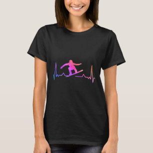 Camiseta Batida de Neve 80s 90s Retro Winter Snowboard