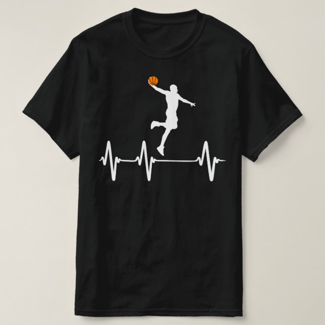 Camiseta Batida do Basquete (Frente do Design)