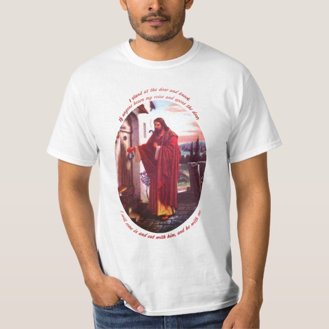 Camiseta Batida do Jesus Cristo no presente religioso do (Frente)