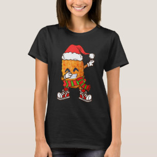 Camiseta Batidas De Galinha Gato Crianças De Natal Meninos