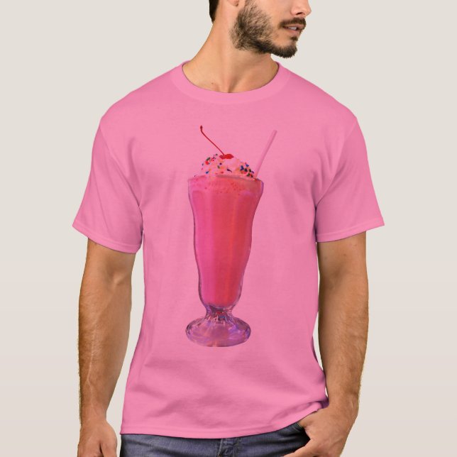 Camiseta Batido da morango (Frente)