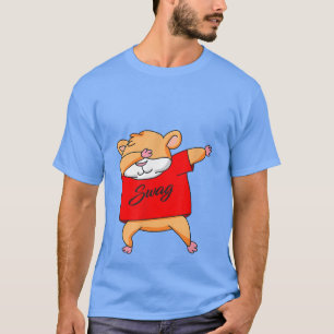 Camiseta Batido De Animais Engraçados Pig Ts Dabbing Guin