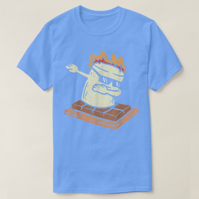 Camiseta Batido de Dança de Batida de Barragem de Barragem  (Frente do Design)