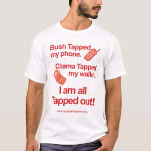 Camiseta batido para fora