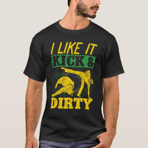 Camiseta Batieira brasileira dança marcial Eu gosto disso
