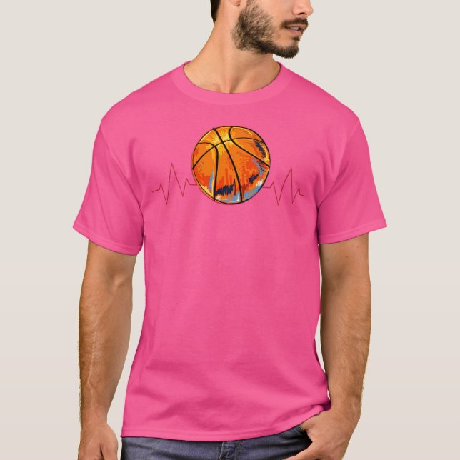 Camiseta Batimento de basquete (Frente)