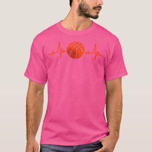 Camiseta Batimento de basquete com pulsação Vintage Retro B