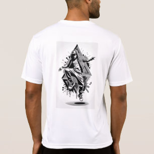 Camiseta Batimentos de Salto de anca