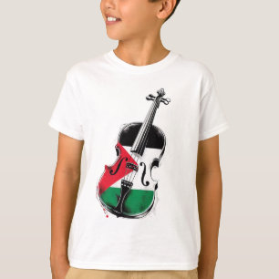 Camiseta batimentos na palestina