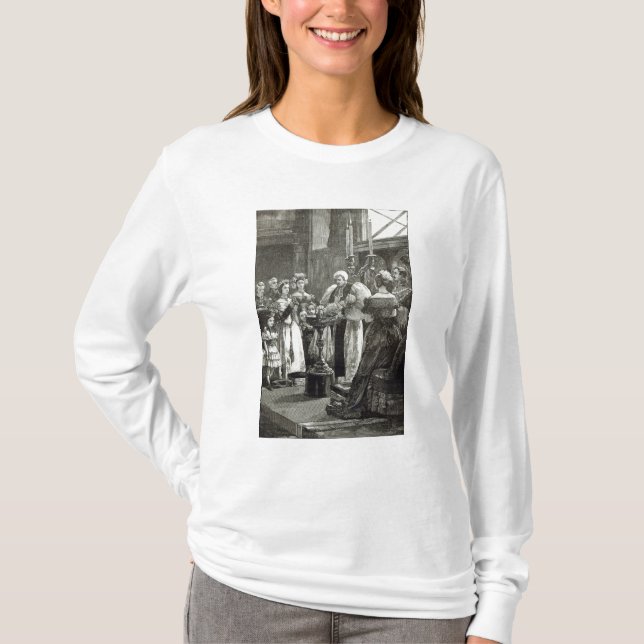 Camiseta Batismo da princesa Louise (Frente)