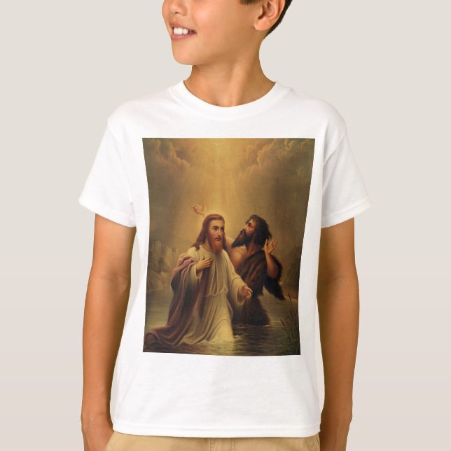 Camiseta Batismo de Jesus Cristo (Frente)