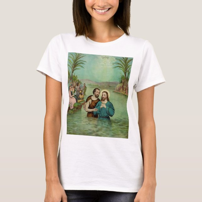 Camiseta Batismo de Jesus Cristo (Frente)